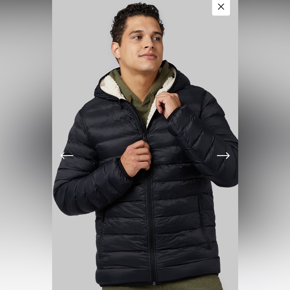 32 Degrees Black Puffer Jacket - image 2